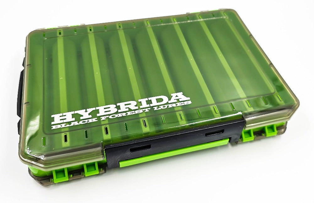 Hybrida-Köderbox XL - 27 x 19,5 x 5,0 cm - 14 Fächer